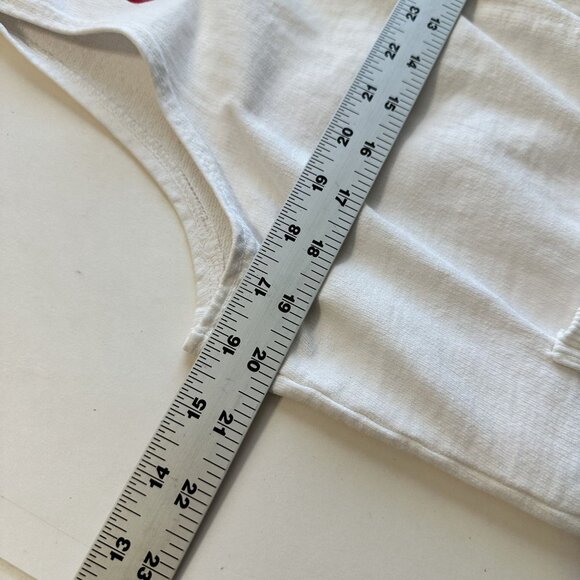 Life Is Good Columbia Hooded Zip Vest Medium White Embroidered Womens Beach - Picture 5 of 10